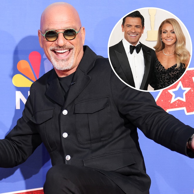 Howie Mandel, Kelly Ripa, Mark Consuelos